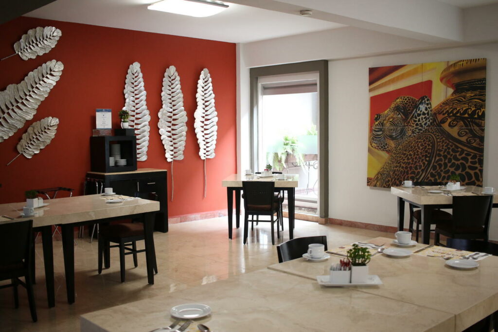 Restaurante Hotel Imperio de Ángeles Executive León Guanajuato